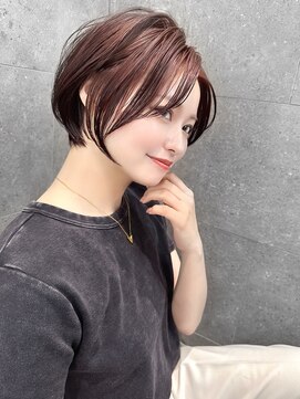 ロンド ジュルード 名古屋(Lond jeloud) ショート 髪質改善 縮毛矯正 ブリーチ ダブルカラー ハイライト