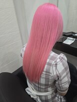グランディールヘアデザイン(grandir hairdesign)&nbsp;ダブルカラー/ピンク/ケアブリーチ/千葉
