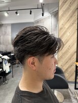ビカムメンズヘアー 栄店(become men's hair)&nbsp;フェザーパーマ/ニュアンスパーマ