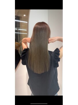 ロンドルピナス 小倉(Lond Lupinus) 縮毛矯正・ストレート/くびれヘア/ハイライトカラー