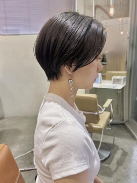 ヘア アンド スパ エジェリ プリム(hair&spa egerie prime) 大人ミニマルショート30代40代◎