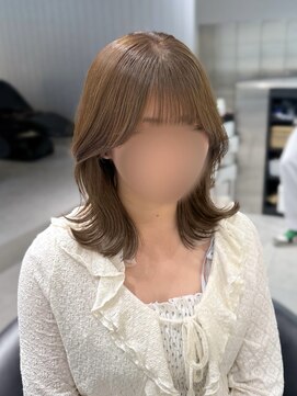 ロンドウル 熊本(Lond ulu) 韓国ヘア/ブリーチなし/顔周りカット/レイヤーカット/