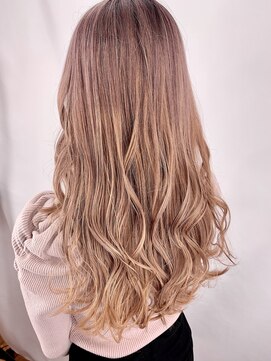 トゥーン 川崎店(TOON) ピンクベージュカラー/ピンクカラー/垢抜けカラー