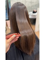 ヌエン 渋谷(NU/EN)&nbsp;秋の大人ブラウン×髪質改善トリートメント