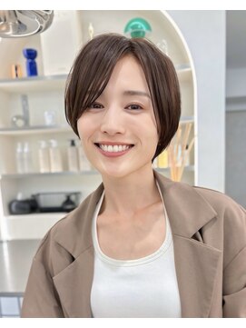 サンドハーツギンザ(sand Hearts ginza) 30・40代ママ世代に人気！透明感カラー×若見えショート