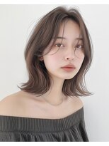 hum 立川【ハム】髪質改善・酸性ストレート・縮毛矯正 ココアベージュ/オリーブグレー/小顔/黒髪[立川/髪質改善]