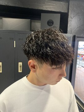 Vマッシュ×ツイストスパイラル×フェード×ツイストパーマ