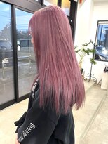 ノートエートル 西金沢(Nought etre) 10代20代ハイトーンピンクカラー艶髪ピンクベージュラベンダー