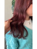 #ボルドー　#冬カラー　#イルミナカラー