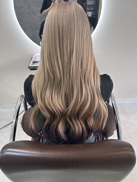 シオ ヘアー デザイン(Sio. hair design) 艶髪ブロンド