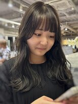 マッシュ チャヤマチ(MASHU chayamachi) 柔らか透明感カラー/ブリーチなし/オリーブブラウン/大阪梅田