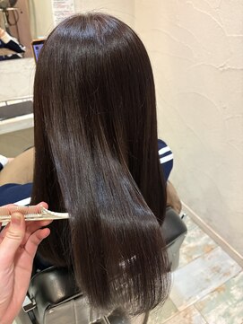 フルハウス (Full house HAIR DESIGN) ラベンダーブラウンカラー