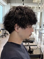 ブレス 西葛西店(BLESS) 【無造作×色気】シャドウパーマショート