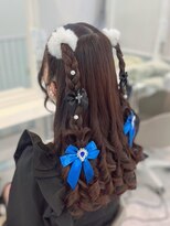 ヘアセットサロン ミント(Hair set salon MINT) ハートハーフツイン