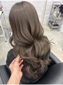 春◎ブリーチなしオリーブレイヤーカットで美髪イメチェン