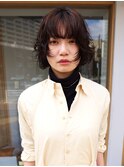 くせ毛風ニュアンスパーマ