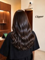 クリッパーループ(Clipper)&nbsp;【上品なツヤ感が魅力の韓国風ロングレイヤー】