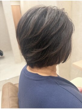 ハーツ(hearts) 大人丸みショートボブ