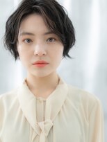 ドクターズ サロン ラブ(Dr's Salon LAB)&nbsp;アースカラー立体感ツヤ髪ショートボブパーマu古河20代30代40代