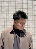 フェードショート/大人/男子/夏/清潔感/アップバング