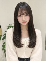 エラン トウキョウ 学芸大学店(elan tokyo)&nbsp;ナチュラルストレート/似合わせレイヤーカット/艶髪/髪質改善