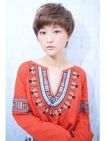 ラウンジ モリオ イケブクロ(Lounge MORIO Ikebukuro) 【morio池袋】小顔似合わせラウンドバングショート