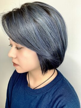 トリニティ(trinity) （trinity☆）外国人風♪ショートXデニムカラー