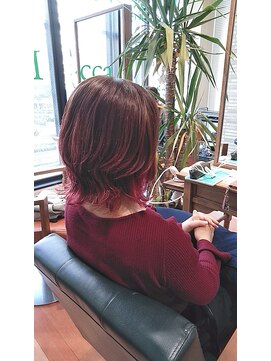 ルッカランス 王子店(Lucca Lance) 12月人と被らないグラデーションピンク