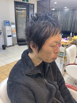 クオリス 上板橋店(QUALIS) [QUALIS上板橋]アシメ/アシメショート/メンズスタイル