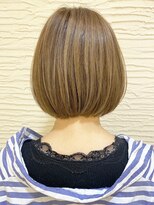 モリオ フロム ロンドン サッポロファクトリー店(morio FROM LONDON)&nbsp;【morio】札幌ボブ春夏人気ハイトーンベージュボブ