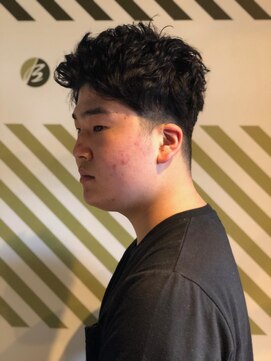 バーバーバー アカバネ(BARBER-BAR AKABANE) 大人のパーマスタイル【BARBER-BAR】