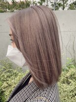 ペレ 渋谷(PELE)&nbsp;Y107_ 大人っぽ グレージュ ブリーチ１回～