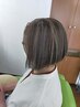 ハイライトで華やかに！【カット+ハイライト+フルカラー】￥16230