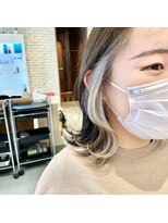 アデプト 金町店(adept) 【adept金町店　石崎Style】ホワイトインナーカラー