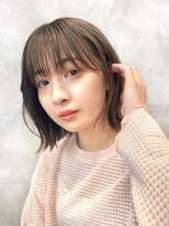 メゾンドイギー(MAISON de IGGY)&nbsp;前髪/マチルダボブ/ピンクベージュ/インナーグレージュ