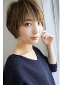 小顔効果◎大人ショート