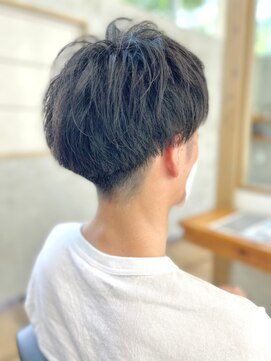 ポルム パプリカ(polum paprika) 大人学生マッシュ束感刈り上げモテ髪ナチュラルメンズカット