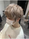 ミルクティベージュショートカット