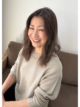 ヘアードットツミキ(HAIR.TSUMIKI) ハイライト根元ボカシカラー