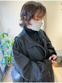 高塚/20代30代大人ウルフボブパーマ小顔くせ毛風パーマ
