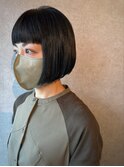 ミニボブ×ブルーブラック【担当 ジン トモヒト】