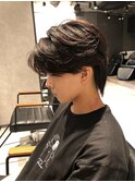 NEXT静岡NEO石井センターパートウルフ毛流れニュアンスパーマ