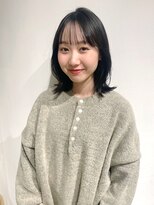 シテン(SITEN)&nbsp;レイヤーボブ/グレージュ/ミディアム