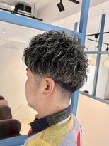 ラソニシカサイ(Lazo nishikasai)&nbsp;細メッシュツーブロショート