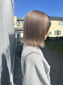 タグ(Tag) 切りっぱなし＋ミルクティーベージュ