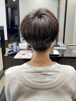 ハルキ ミナト ジャパン オオサカ(HARUKI MINATO japan OSAKA)&nbsp;30代40代50代小顔似合わせカットくびレイヤーエモージュ大人可愛