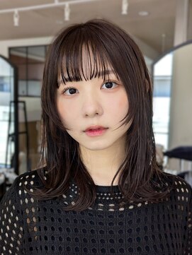 アンバー 池袋(amber) ミディアムレイヤースタイル