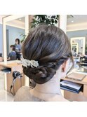 上品ヘアセット