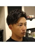アシメアップバング