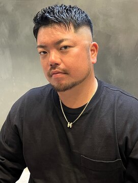 ノイセル(Noisyle) ☆スキンフェード ×ベリーショート×かきあげアップバング